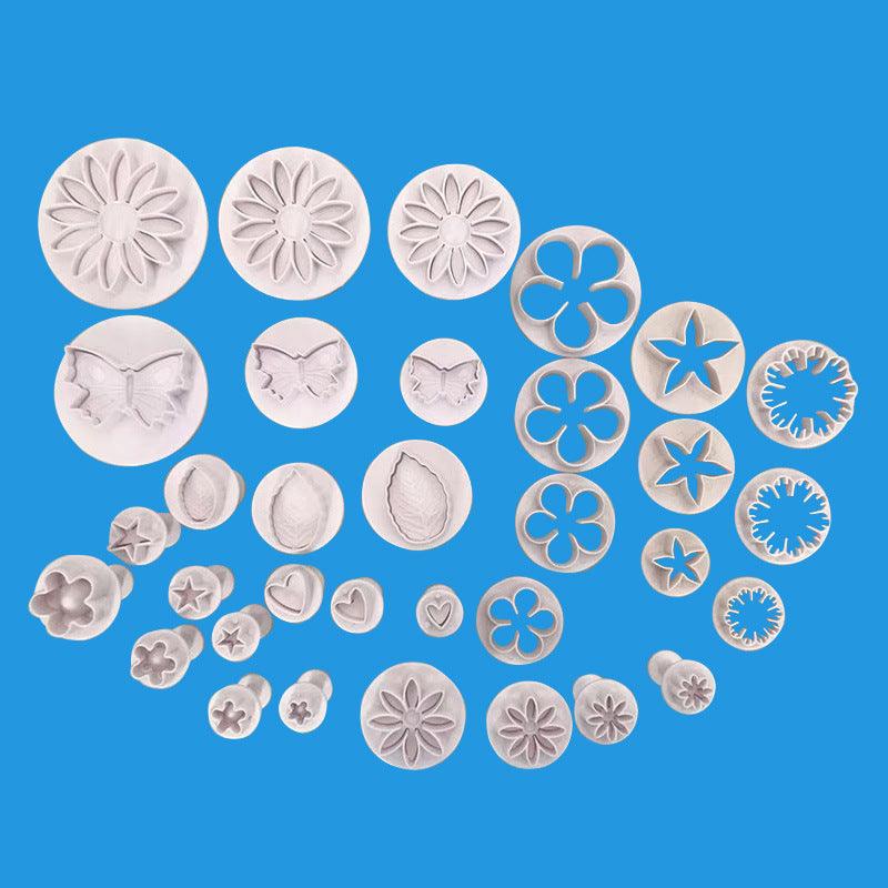33-Piece Fondant & Cookie Cutter Set