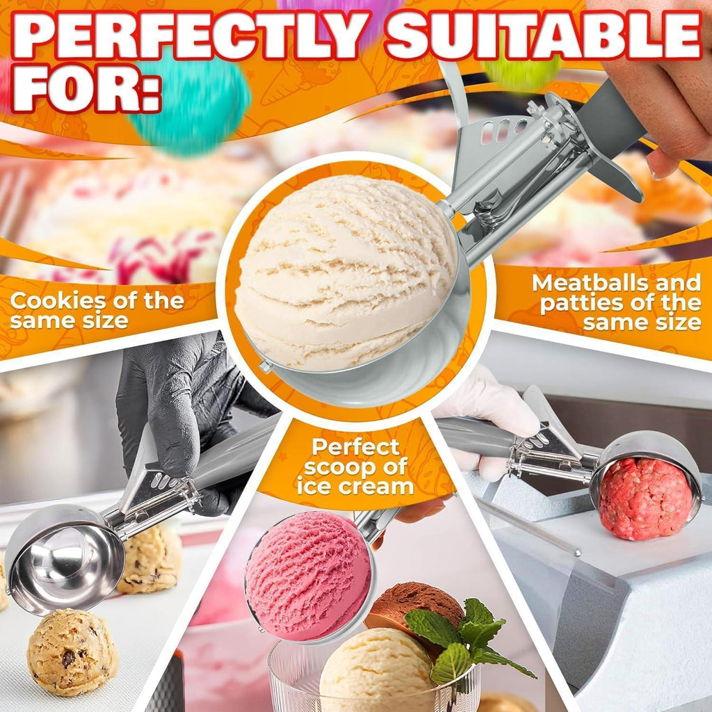 4 oz Stainless Steel Cookie Scoop