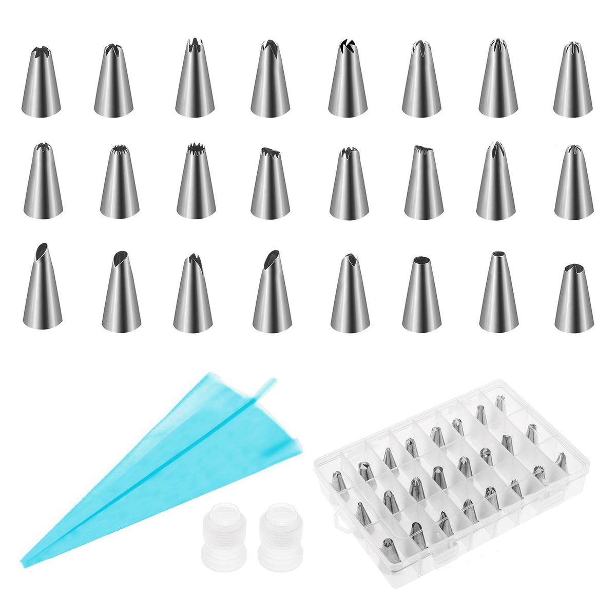 24-Piece Cookie Decorating Kit