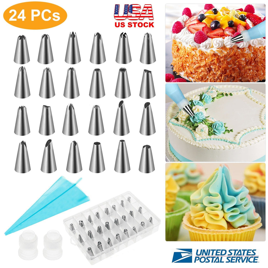 24-Piece Cookie Decorating Kit