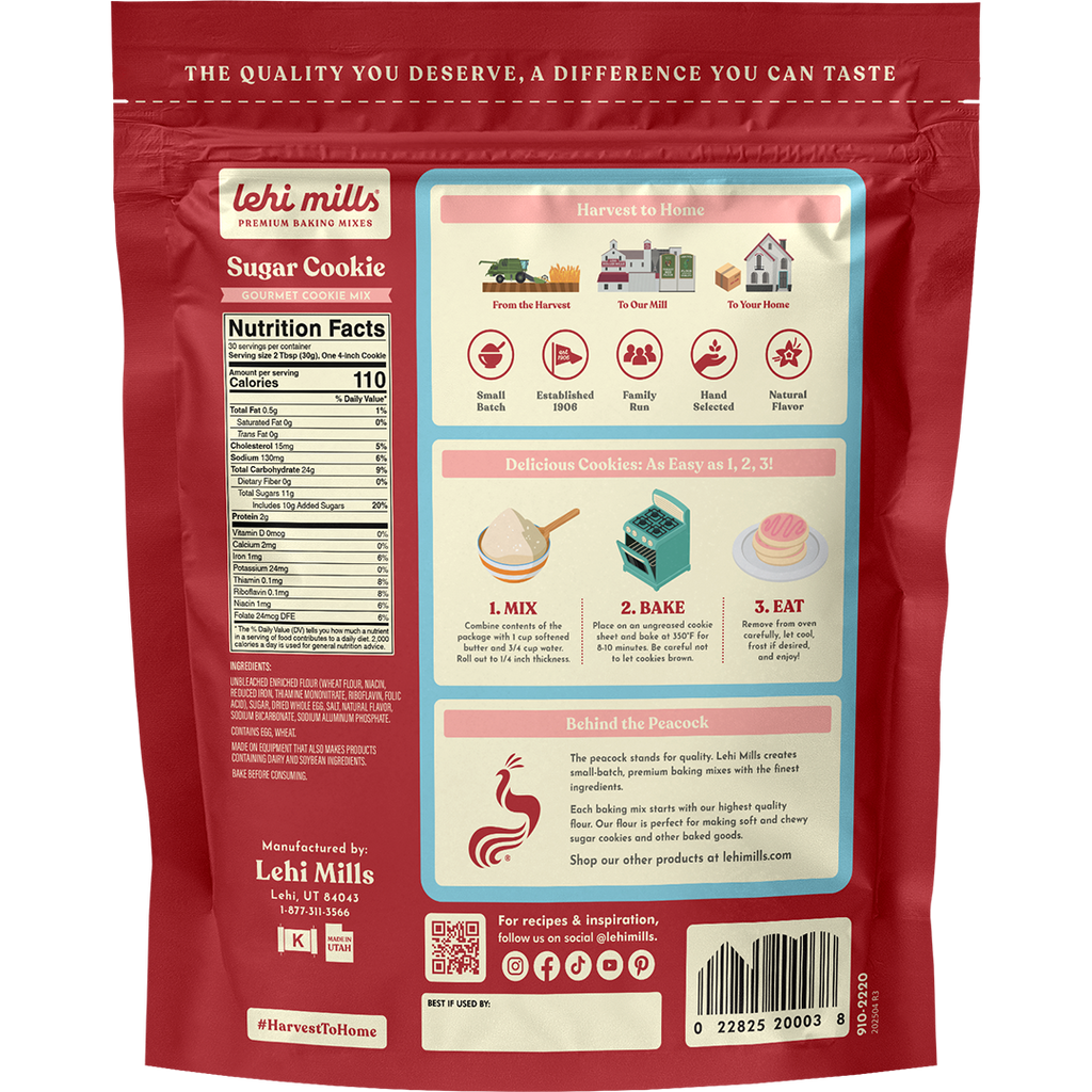 Premium Sugar Cookie Mix – 2 lb