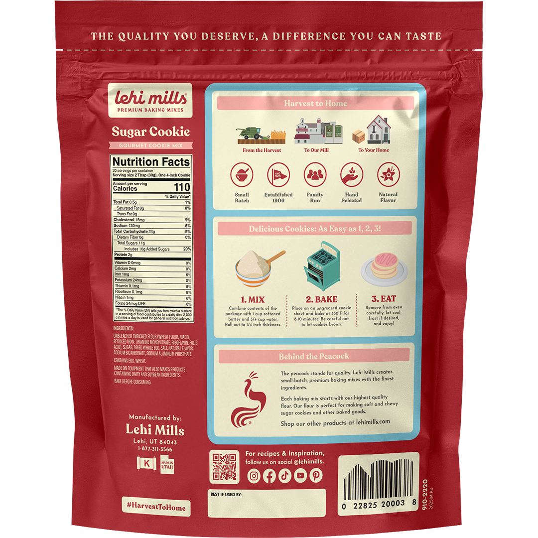 Premium Sugar Cookie Mix – 2 lb