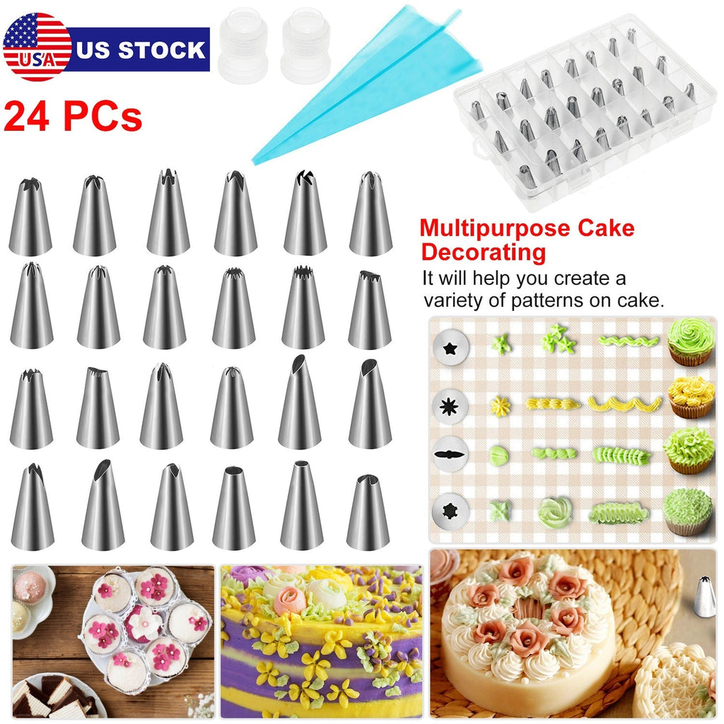 24-Piece Cookie Decorating Kit