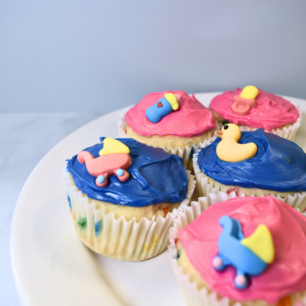 Baby Shower Edible Sugar Decorations – 15 Piece Set