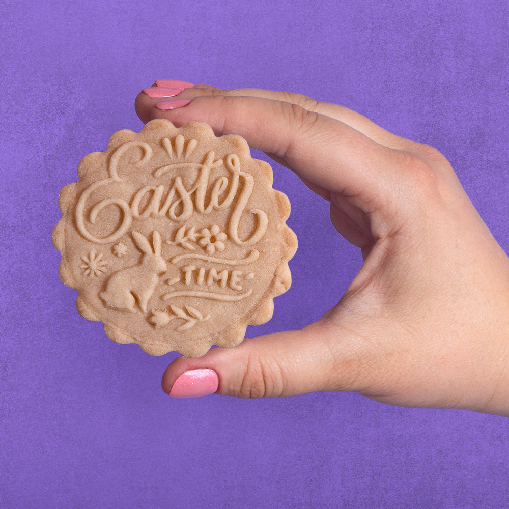 Embossed Easter Cookie Press