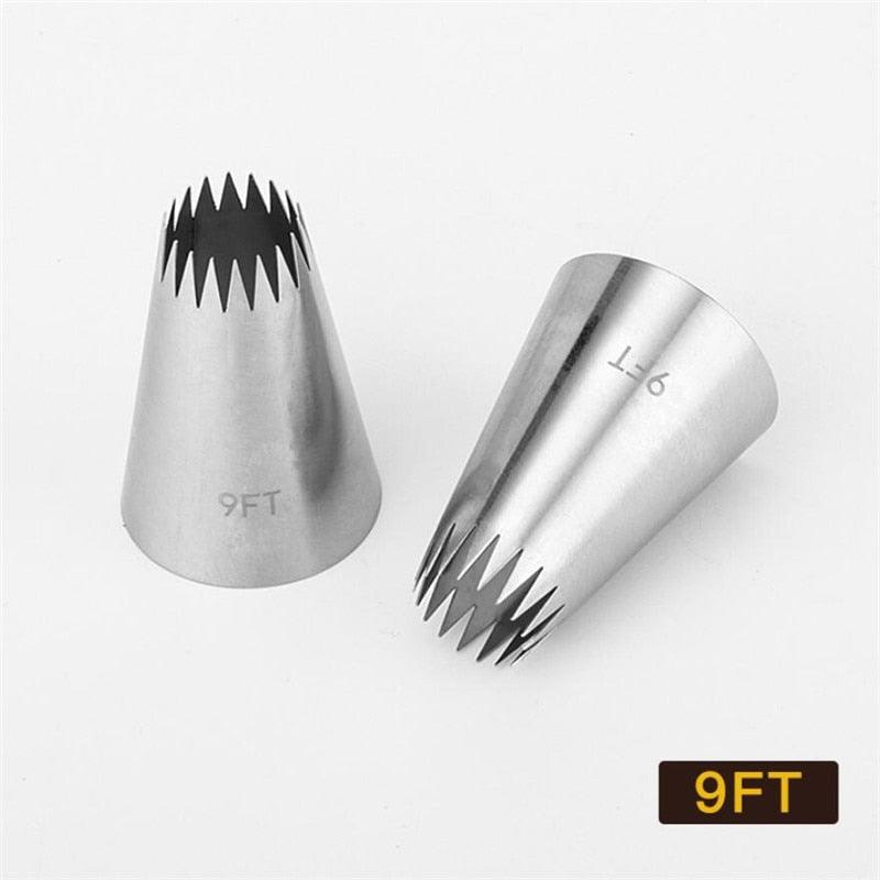 Extra-Large Stainless Steel Piping Tips
