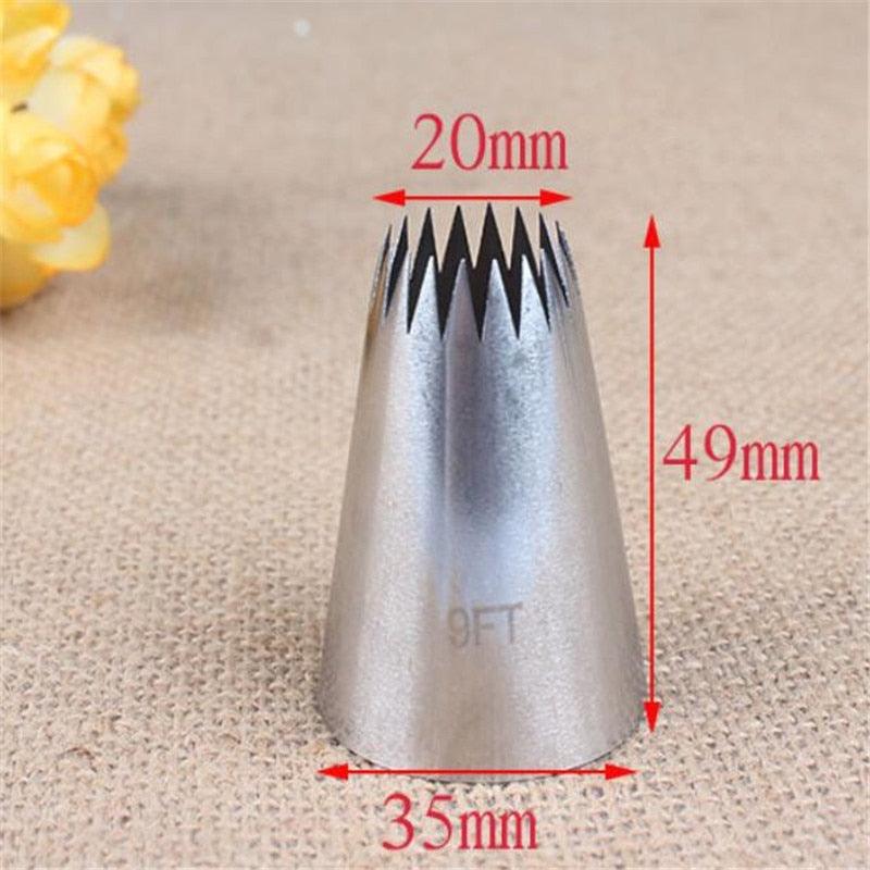 Extra-Large Stainless Steel Piping Tips